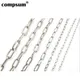 1.2mm 1.5m 2mm 2.5mm 3mm Catena in acciaio inossidabile 304 Catena a maglia lunga/Catena a maglia corta Sollevamento Industria degli animali domestici Catena di rilegatura saldata