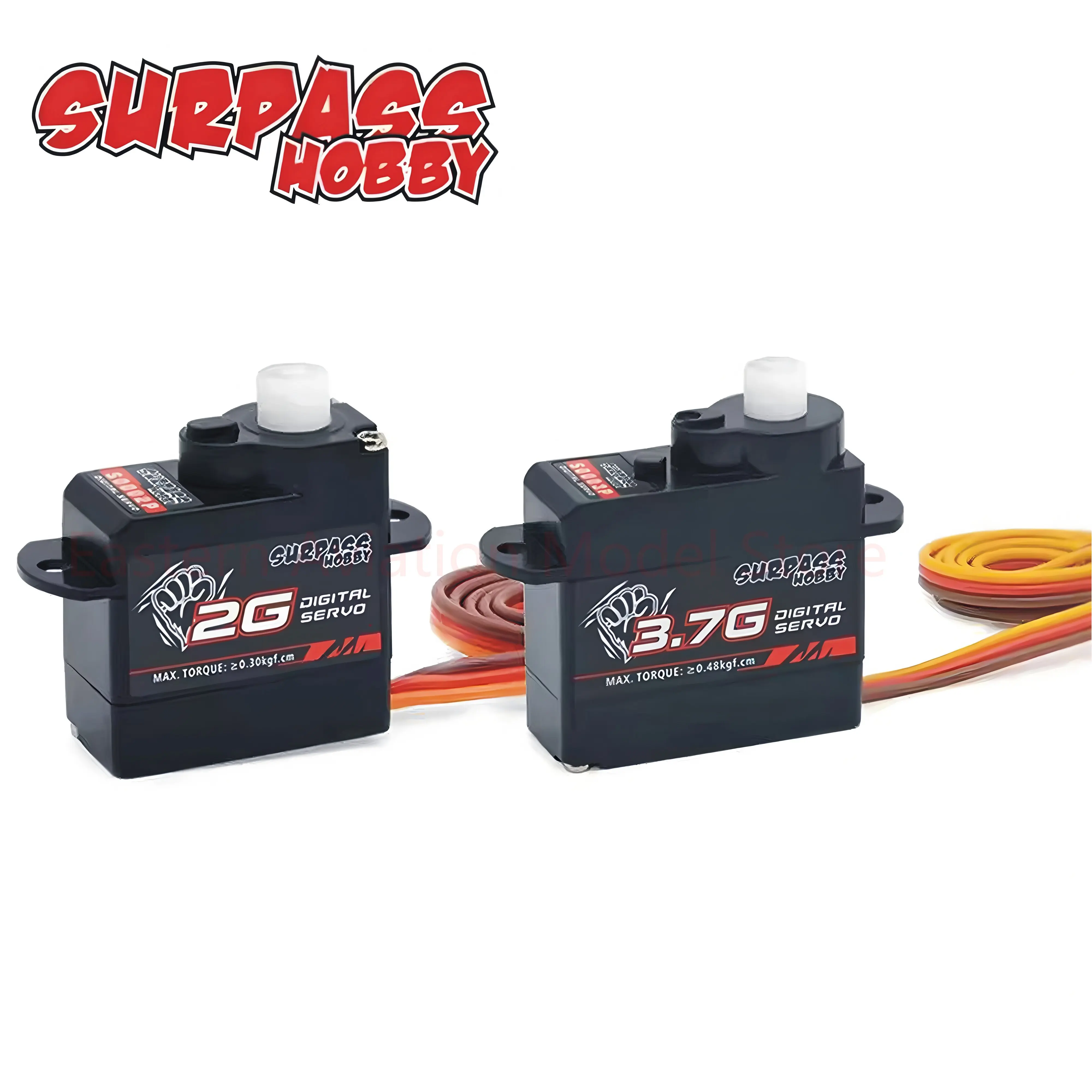 1/2/4 Surpass Hobby 2g 3.7g 9g Micro Digital Mini Servo Metal and Plastic Gear for Rc Drone Airplane Fixed-wing Car Robot