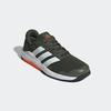 Trainingsschuh ADIDAS PERFORMANCE "DROPSET BASE .", Gr. 47, night cargo, cloud weiß, impact orange, Textil, sportlich, Schuhe