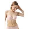 Bügel-BH MEY "PRETTY JOAN", Damen, Gr. 80, Cup E, rosa (blossom), Obermaterial: 77% Polyamid, 23% Elasthan, casual, BHs, Half-Cup, multicolor-Trägerstickerei