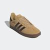 Sneaker ADIDAS ORIGINALS "GAZELLE", Gr. 39, golden beige, schwarz braun, gold metallic, Leder, Synthetik, sportlich, Schuhe