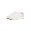 Keilsneaker TOMMY JEANS "TJW RETRO BASKET SNEAKER", Damen, Gr. 40, rosa (ecru, rose), Leder, Lederimitat, sportlich, Schuhe, Schnürschuh, Halbschuh, Freizeitschuh mit seitlicher Logoflagge