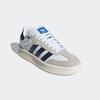 Sneaker ADIDAS ORIGINALS "SAMBA XLG", Gr. 43, cloud weiß, night indigo, sanftes weiß, Leder, sportlich, Schuhe