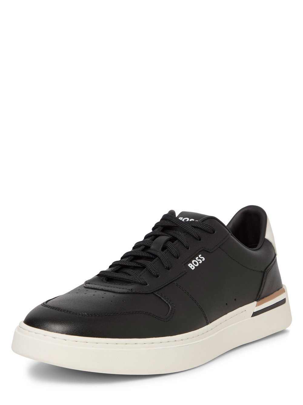 BOSS Sneaker aus Leder Herren schwarz, 42