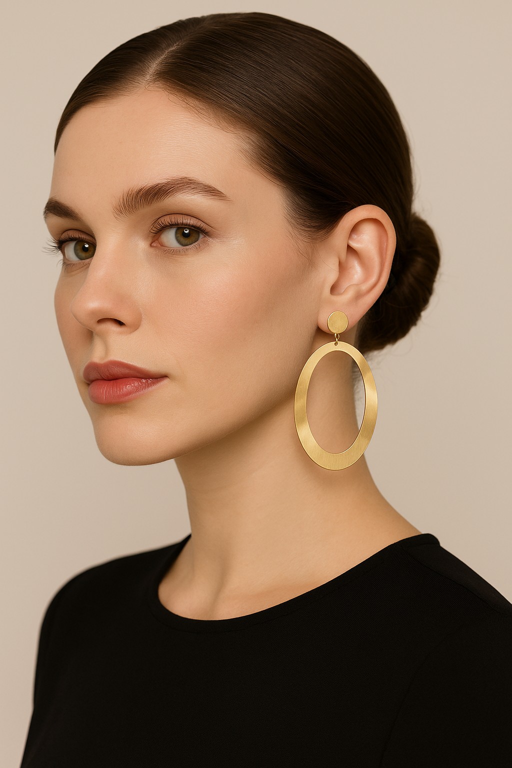 Paar Ohrstecker "Solea", Damen, Gr. Messing, gold, COLLEZIONE ALESSANDRO, Ohrringe Image