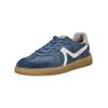Sneaker MUSTANG SHOES "Mustang Shoes Sneaker Lederimitat", Herren, Gr. 43, blau, Lederimitat, casual, Schuhe