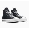 Sneaker CONVERSE "CHUCK TAYLOR ALL STAR LIFT PLATFORM CANVAS", Gr. 36, schwarz-weiß (schwarz, weiß, weiß), Textil, sportlich, Schuhe