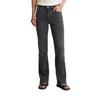 5-Pocket-Jeans MARC O'POLO "KIRUNA", Damen, Gr. 32, Länge 32, grau (dunkelgrau wash), Denim/Jeans, Obermaterial: 90% Baumwolle, 9% Polyester, 1% Elasthan, casual, Jeans, flared aus Organic-Cotton-Mix-Stretch