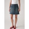 Jeansrock LEVI'S "RETRO BUTTON FRON", Damen, Gr. 29, eight track skirt, Denim/Jeans, Obermaterial: 100% Baumwolle, casual, normal Po-bedeckend, Röcke, leicht ausgestellt