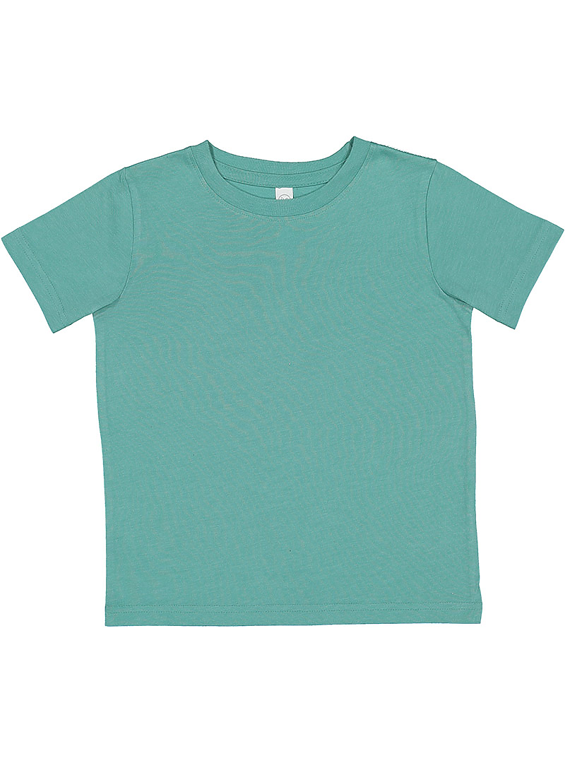 Rabbit Skins 3321 Toddler Fine Jersey T Shirt in Vintage Saltwater size 2 | Ringspun Cotton LA3321, RS3321