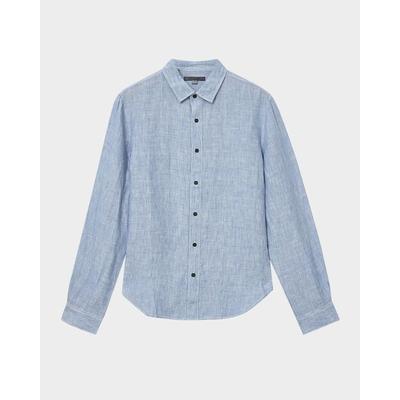 Ben Linen Casual Button-Down Shirt