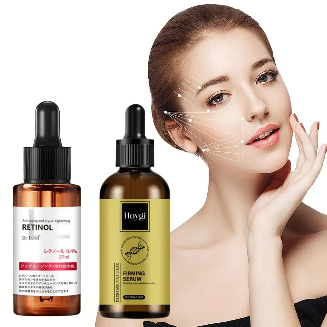 Anti-Aging-Serum, nährendes, feuchtigkeitsspendendes Serum, Light Line Youth Liquid Essence Whitening, Firming, Fade Fine Lines für die Hautpflege Image