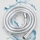 Tubo flessibile per soffione doccia portatile in PVC da 1,5/2 m flessibile anti avvolgimento tubo dell'acqua a prova di esplosione tubo di prolunga per rubinetto del bagno