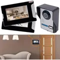 Videocitofono domestico con monitor, campanello, fotocamera, cavo, campanello, monitor LCD, citofono, telecamera esterna, videocitofono domestico