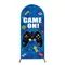 Video Game Backdrop Arch Cover GamePad Level Up Game On Video Game Boys Birthday Party Wall Decoration Supplies Photocall Banner