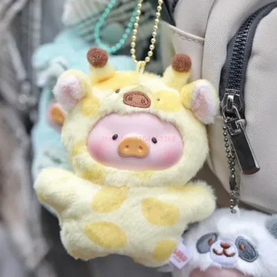 Hot Sale Original Canned Lulu The Piggy Series Blind Box Animal Party Forest Theater Vinyl Cute Finger Puppet Doll Girl Gift Toy