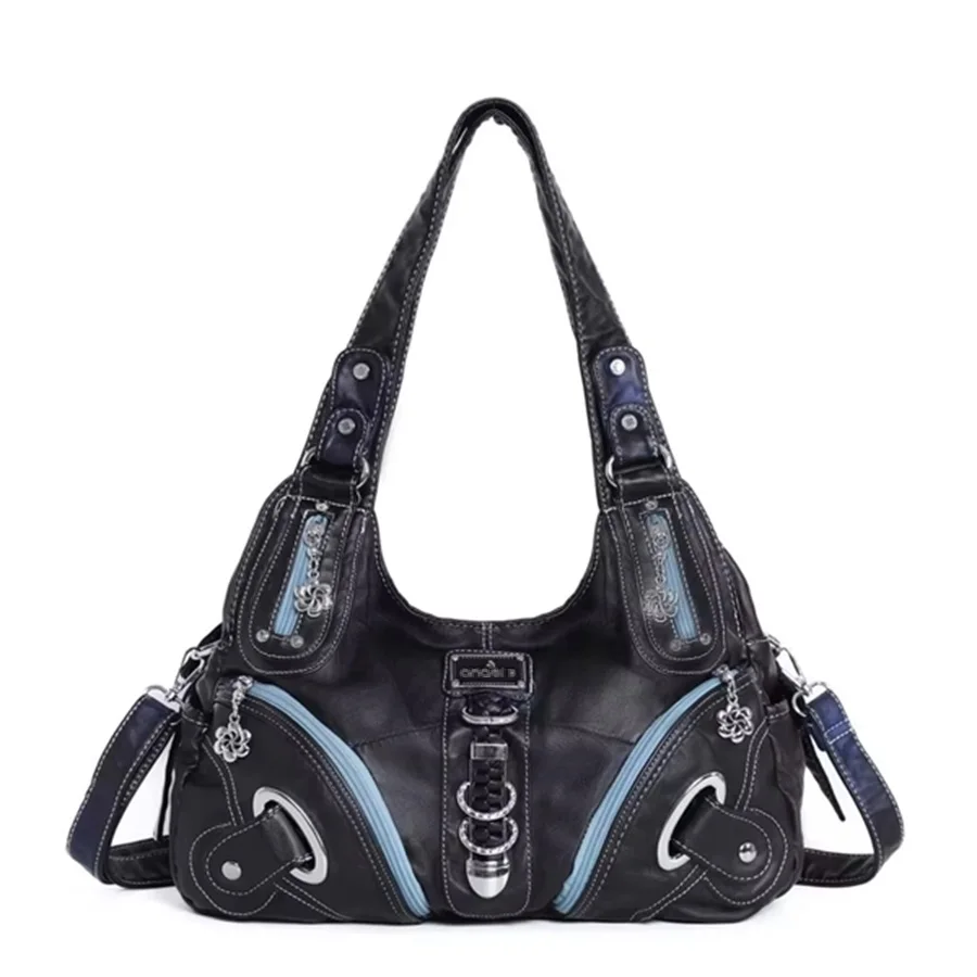 Borsa da donna Borsa a tracolla Borsa con manico superiore Moda Tie-dye Satchel Borsa per gnocchi Borsa a tracolla Tote Bag