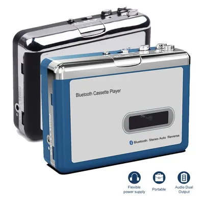 New Bluetooth Cassette Transmission Tape Recorder Cassette Player Transmitter Stereo Music Player Adapter to MP3 Converter