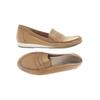 Caprice Damen Halbschuh, Gr. 41, beige, Leder