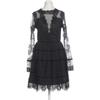 Morgan Damen Kleid, Gr. 36, blau, Synthetik