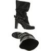 Café Noir Damen Stiefel, Gr. 38, schwarz, Leder