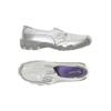 Skechers Damen Halbschuh, Gr. 39, grau, Leder