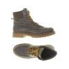 camel active Herren Stiefel, Gr. 9.5, grau, Leder
