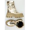 Bronx Damen Stiefelette, Gr. 39, gold, kein Etikett