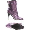 Buffalo London Damen Stiefelette, Gr. 43, lila, kein Etikett