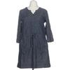 Tom Tailor Damen Kleid, Gr. 44, blau, Baumwolle