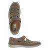 Josef Seibel Herren Halbschuh, Gr. 47, grau, Leder