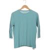 Eddie Bauer Damen Langarmshirt, Gr. , türkis, Baumwolle