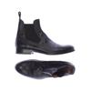 Santoni Herren Halbschuh, Gr. 6.5, schwarz, kein Etikett