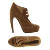 Jeffrey Campbell Damen Stiefelette, Gr. 39, braun, kein Etikett