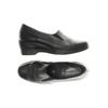 Semler Damen Halbschuh, Gr. 4.5, schwarz, Leder