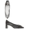Alba Moda Damen Pumps, Gr. 39, schwarz, Leder