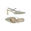 Peter Kaiser Damen Sandale, Gr. 4.5, beige, Leder