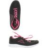 Kappa Damen Sneakers, Gr. 39, schwarz, Kunstleder