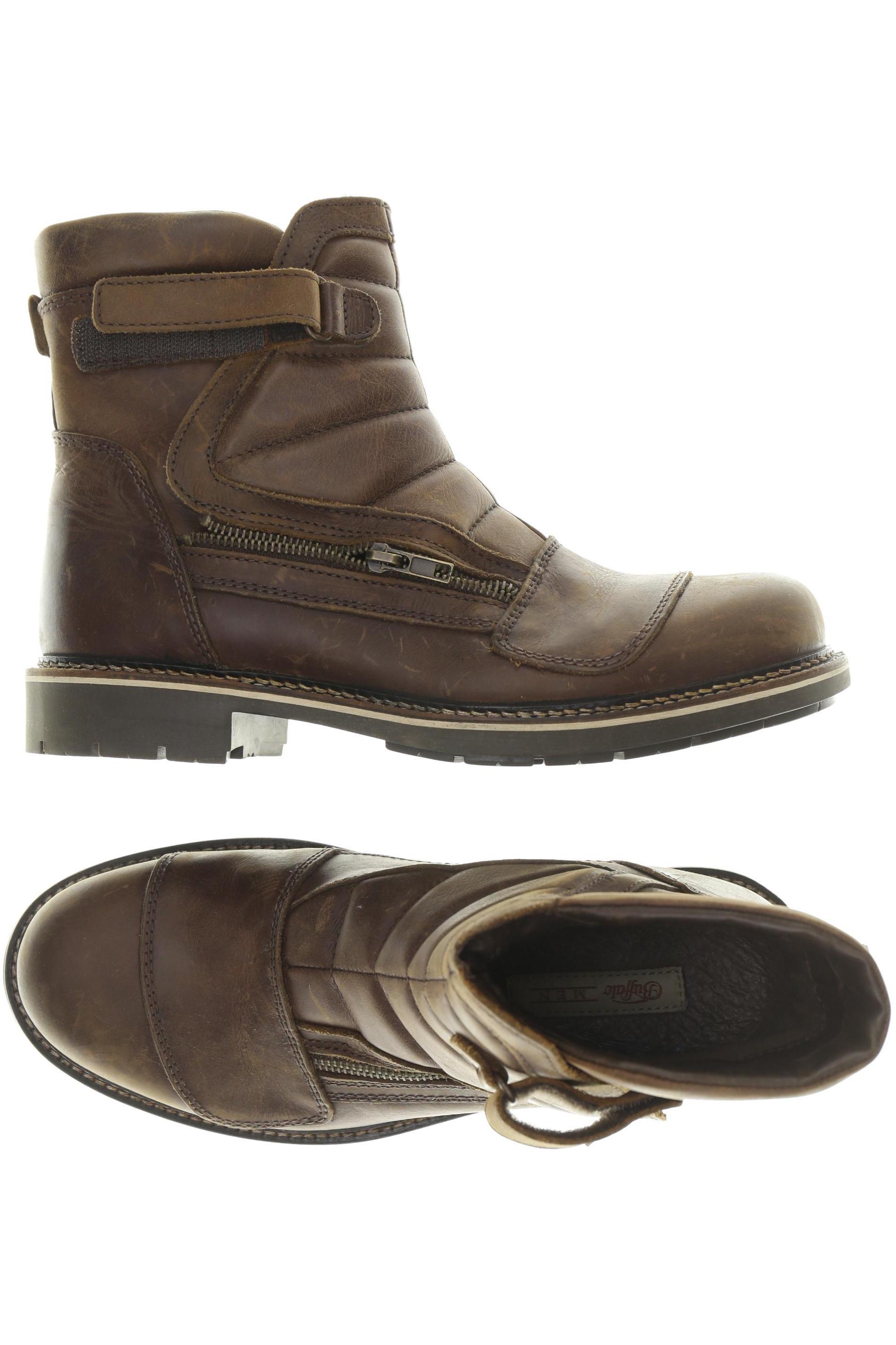 Buffalo London Herren Stiefel, Gr. 41, braun, Leder Image