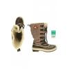 Sorel Damen Stiefel, Gr. 4.5, braun, Baumwolle, Kunstleder
