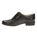Clarks Womens Casual Clarks Hamble Oak Leather Shoes, Black (Black Leather)*5 UK