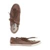 Dockers Damen Sneakers, Gr. 38, braun, Kunstleder