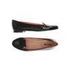 Pollini Damen Ballerinas, Gr. 38, schwarz, kein Etikett