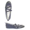 Richter Shoes Damen Ballerinas, Gr. 36, blau, Leder