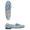 Alba Moda Damen Halbschuh, Gr. 36, blau, Leder