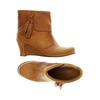 Neosens Damen Stiefelette, Gr. 41, braun, Leder