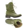 Josef Seibel Damen Stiefel, Gr. 38, grün, Leder