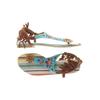 Desigual Damen Sandale, Gr. 41, blau, kein Etikett