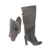 Airstep Damen Stiefel, Gr. 41, grau, Leder