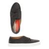 Pollini Damen Halbschuh, Gr. 35, schwarz, Baumwolle